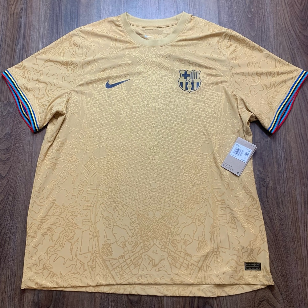 NEW Nike Dri-Fit ADV FC Barcelona 22/23 Away Kit Jersey RARE DJ7642-715